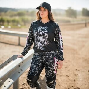 Leatt 3.5 Ride Motocross Jersey & Pants Kit - Adult Medium